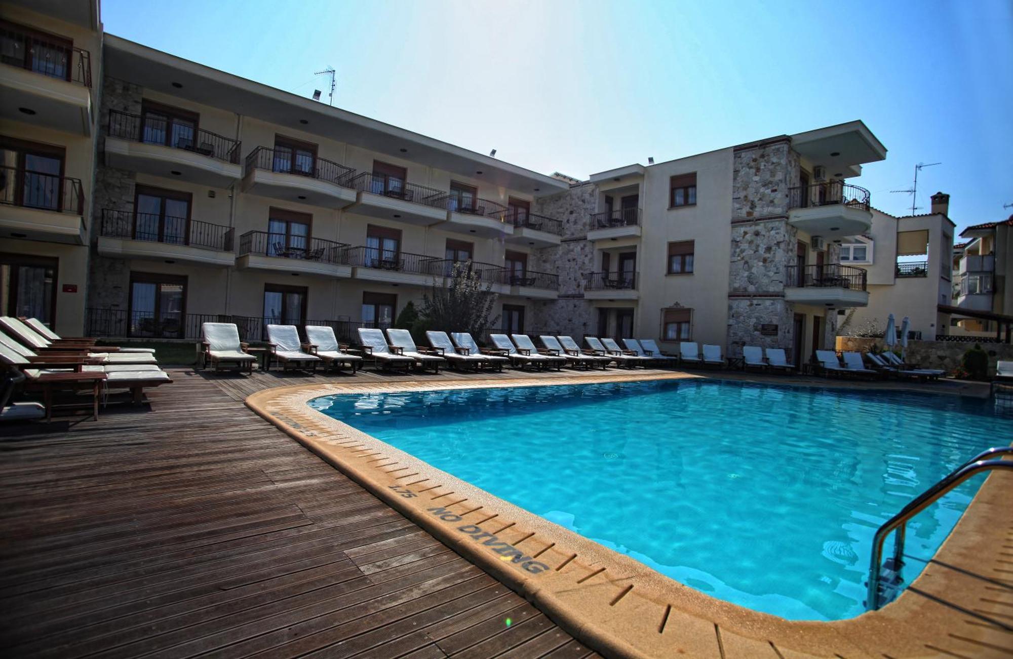 Nereides Hotel Hanioti Exterior foto