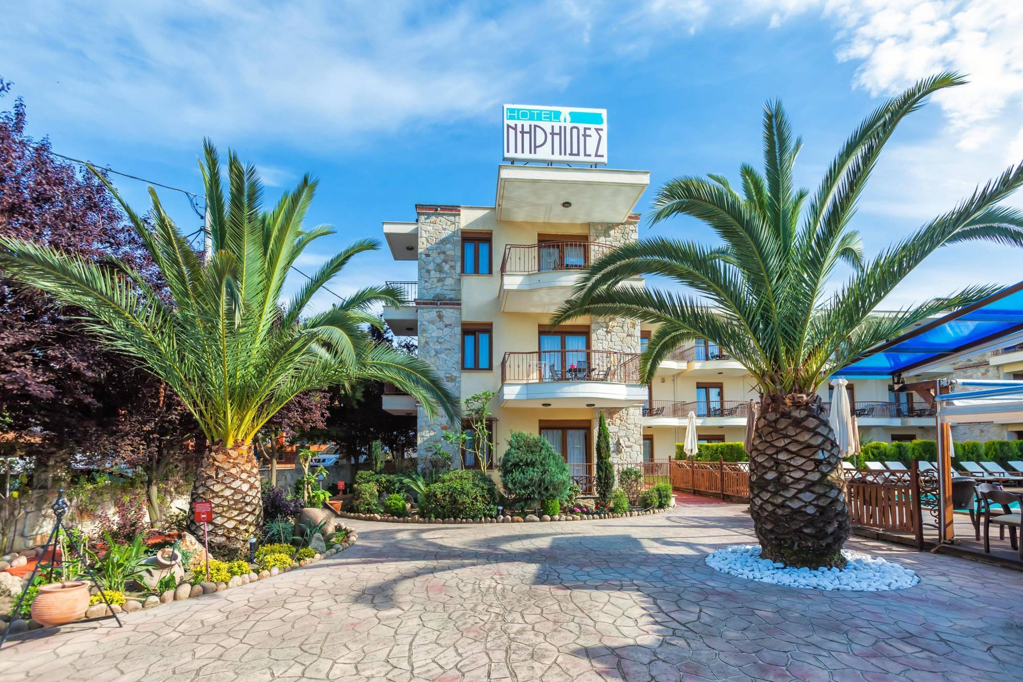 Nereides Hotel Hanioti Exterior foto